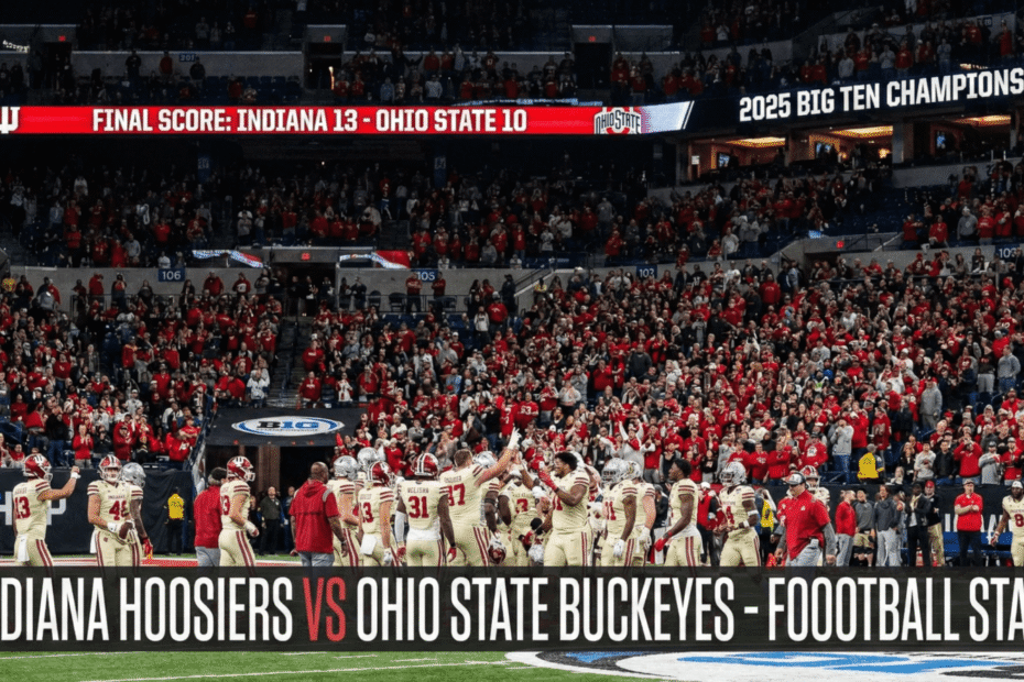 Indiana Hoosiers Football vs Ohio State Buckeyes Football Stats
