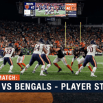 Chicago Bears vs Bengals Match Player Stats