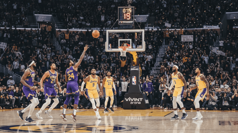 Utah Jazz vs Lakers Match