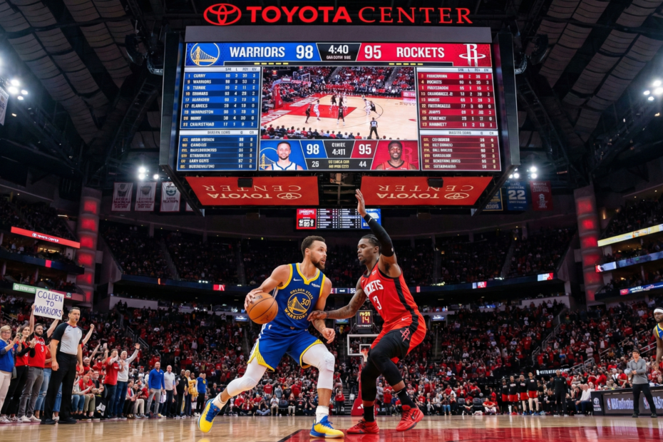 Golden State Warriors vs Houston Rockets Match Player Stats