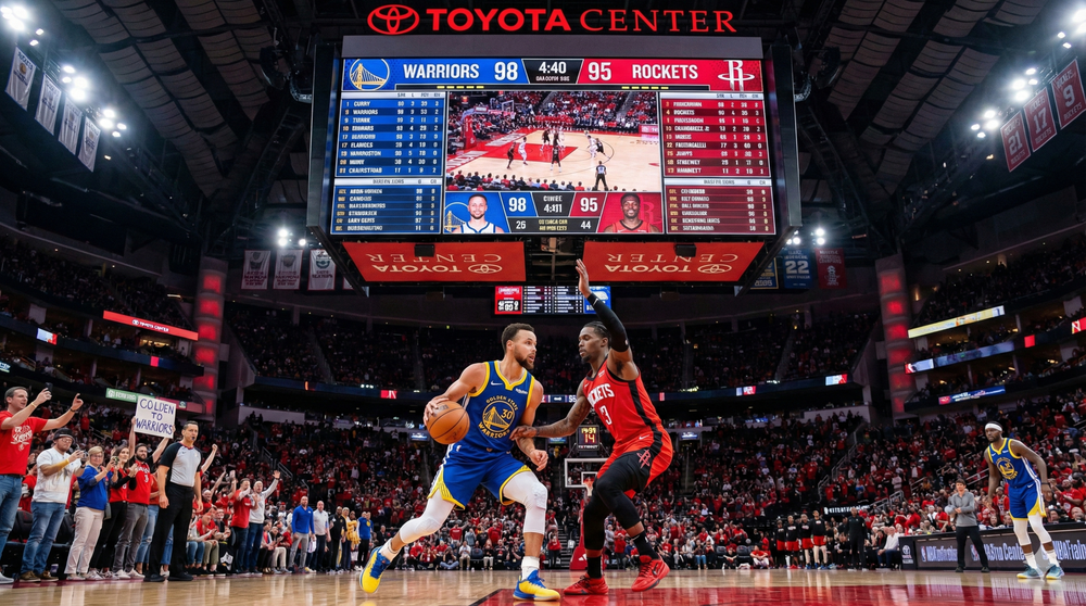 Golden State Warriors vs Houston Rockets Match Player Stats