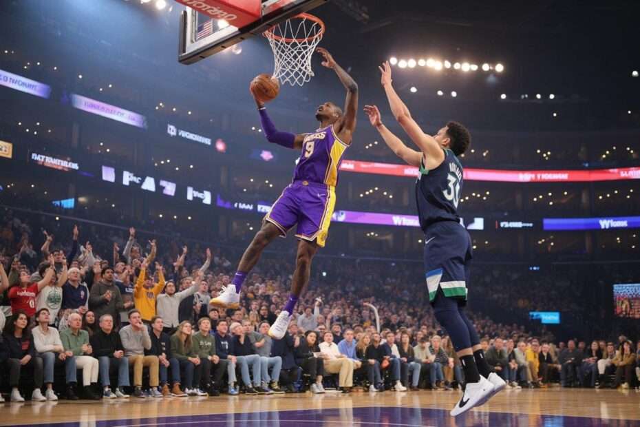 Lakers vs Timberwolves Match Player Stats