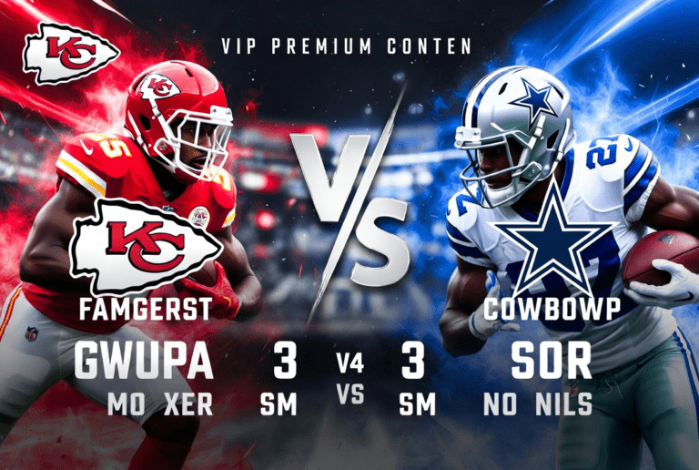 Kansas City Chiefs vs Dallas Cowboys Match Player Stats