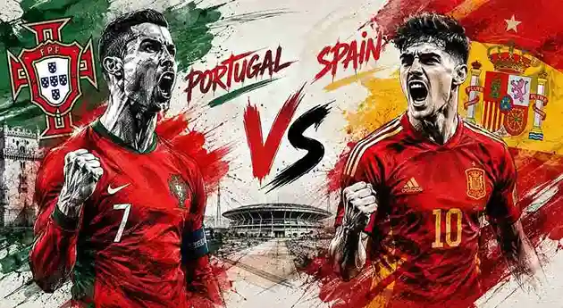 Portugal vs Spain Lineups
