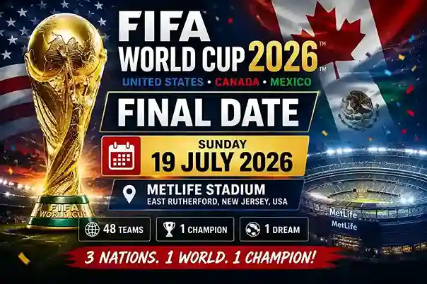 FIFA World Cup 2026 Final Date