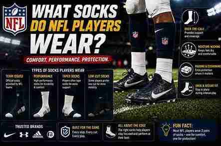 what socks do nfl players wear