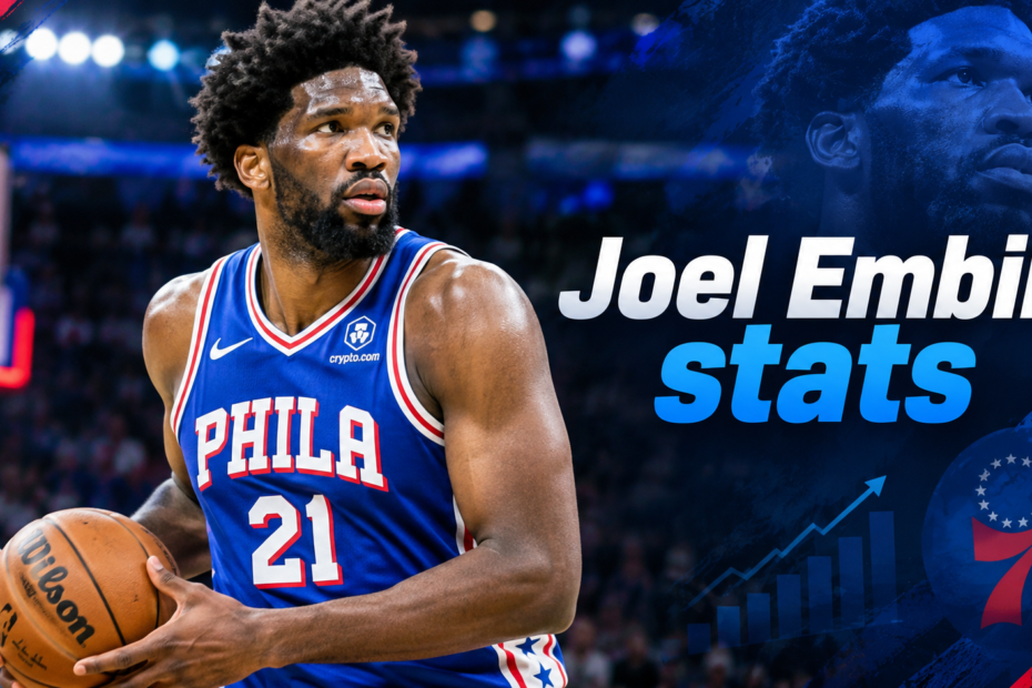 Joel Embiid stats in Philadelphia 76ers jersey number 21 Copy Alt Text