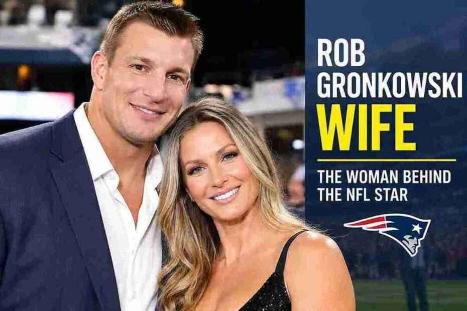 Rob Gronkowski and Camille Kostek together at an event